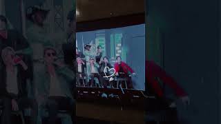 Lil nas x with bts at Grammy Awards bts lilnasx grammys shorts [upl. by Ettelrats]