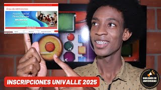 🤔¿Cuán abren las Inscripciones para Univalle 2025 [upl. by Ahsiri]