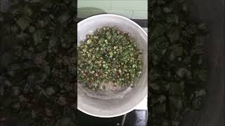 OKRA FRY SPICY RECIPE  FOR SIDE DISH [upl. by Nolyk]