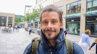 Cardiff Homeless Man Shares about Criminalization of Homelessness [upl. by Emelita]