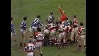 Pontypool RFC v Bridgend 1983 Semi Final Welsh Rugby Schweppes Cup [upl. by Rosena]