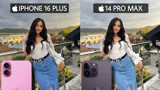 iPhone 16 Plus Vs iPhone 14 Pro Max Camera Test Comparison [upl. by Paucker]