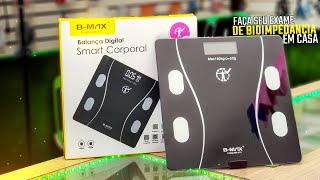 Balança Digital Smart Corporal BMAX BMA15 De Bioimpedância Com Aplicativo [upl. by Atlanta36]