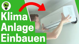 Klimaanlage Einbauen ✅ TOP ANLEITUNG Wie Vorgefülltes Split Klimagerät Selber Richtig Installieren [upl. by Haberman]