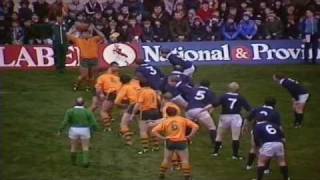 Scotland v Wallabies Highlights 1984 Grand Slam [upl. by Barbi]