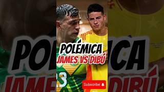 Polémica James Rodriguez vs Dibú Martinez seleccioncolombia colombia argentina copaamérica2024 [upl. by Eniluap]