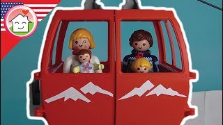 Playmobil film Skiing The Hauser Family kids cartoons [upl. by Aibar846]