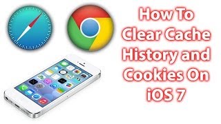 How To Clear Cache Delete Cookies and Search History On The iPhone Safari and Chrome [upl. by Telrahc]