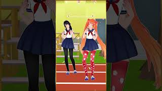 〖MMD〗 KISS OF LIFE  STICKY DANCE TREND〖YANDERE SIMULATOR〗 [upl. by Ellac614]