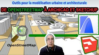 OpenStreetMap to SKETCHUP [upl. by Bille]