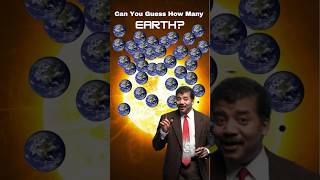 How Many Earths Fit Inside The SUN☀️Neil Degrasse Tyson Explains neildegrassetyson space [upl. by Ahsitram]