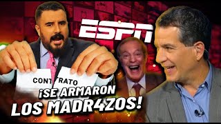 ¡LO MANDA A CHSM ALARCÓN LOGRA QUE CORRAN A ÁLVARO MORALES DE ESPN [upl. by Idnat67]