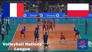 Brizard 6 Aces  Brizard vs Kwolek  Scout View  France vs Poland  VNL 2022 Week 1  Highlights [upl. by Aihsram]