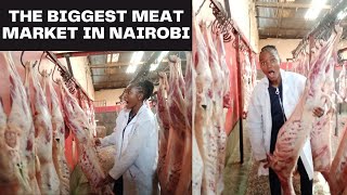 THE BIGGEST AFFORDABLE amp CLEANIEST MEAT MARKET IN NAIROBI KENYA  KIAMAIKO [upl. by Berg]