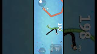 SNAKE IO GAMES KING KILL 😳gaming video [upl. by Adyam700]