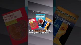 Best Biopsychology Books for Psychology Entrance Preparation psychology shorts books [upl. by Nnoj]