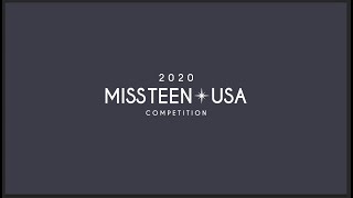 The 2020 MISS TEEN USA Competition [upl. by Dlarrej]