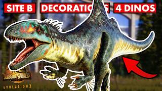 SO MANY FAN FAVORITE DINOSAURS amp FEATURES  Jurassic World Evolution 2 PREDATOR PACK amp FREE UPDATE 8 [upl. by Eba]