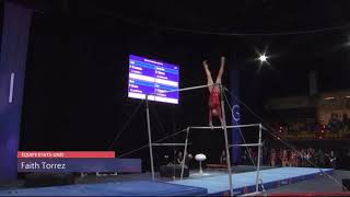 Faith Torrez USA Bars International Gymnix TeamAA 2020 [upl. by Niaz]