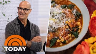 Stanley Tucci shares his easy recipe for pasta fagioli [upl. by Capriola]