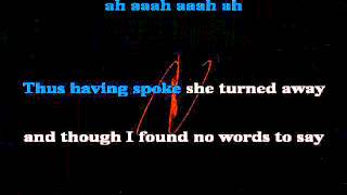 Lady in black  Uriah Heep  Karaoke [upl. by Schwab281]