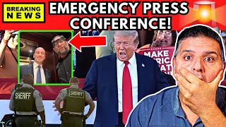 🚨BREAKING 3RD ASSASSINATION ATTEMPT on President Donald Trump Live Press Conference [upl. by Dionisio970]