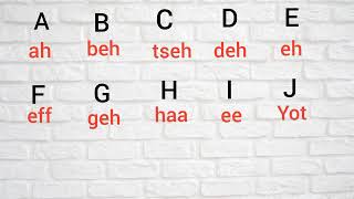 Learn German Alphabet with pronunciation learngerman german alphabet germanlearnlanguage [upl. by Ennayelhsa]