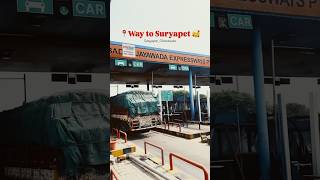 Way to Suryapet 🥰 suryapet suryapeta ytshorts yt youtubeshorts [upl. by Acinot]