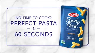 Barilla  Ready Pasta  Rotini [upl. by Laubin]