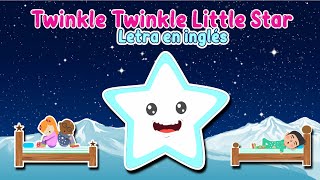 Twinkle Twinkle Little Star Lyrics  Letra en inglés  Elite Kids [upl. by Nitram]