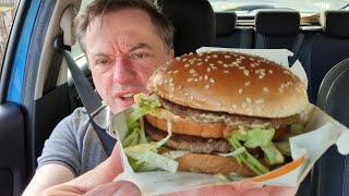 New Big Mac amp Double Quarter Pounder Deluxe Review best yet from McDonalds more mmmm mm mm [upl. by Keeley]