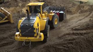 Volvo L250G stockpilling top soil [upl. by Bornie]