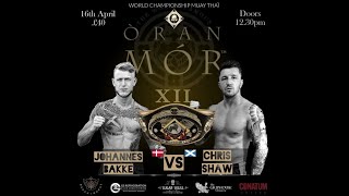 Fight 14  Johannes Bakke Vs Chris Shaw [upl. by Soluk293]