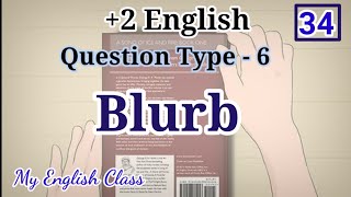 Blurb writing Plus two English important questions focus area 2022 Plus two English exam 2 Engl [upl. by Enid]