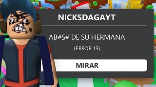 LA PEOR FUNA DE ROBLOX 💀  NicksDagaYT [upl. by Nyladnar590]