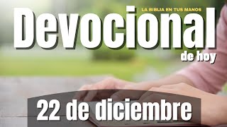 Devocional de Hoy  22 de diciembre del 2023  Nadie como Dios [upl. by Lemal]