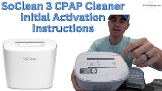 SoClean 3 Device Activation  Setting up for First Use [upl. by Berghoff]