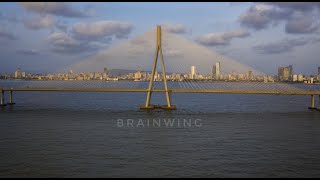 Bandra Worli Sea Link Drone View  Mumbai [upl. by Raseta]