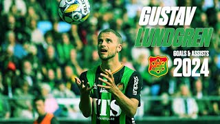 Gustav Lundgren ▶ Goals amp Assists 2024 [upl. by Faria]