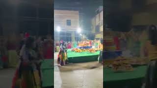 Telangana Festival Batukamma shortsyoutubeshortsindianfestivel vibes🙏🙏 [upl. by Yrac]