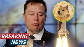 Urgent Alert DOGECOIN LOOKS EXTREMELY BULLISH Insane DOGE price prediction Elon Musk Doing It [upl. by Acsicnarf]