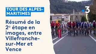 Tour des AlpesMaritimes 2024  résumé en images de la 2ᵉ étape [upl. by Rosetta470]