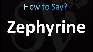 How to Pronounce Zephyrine [upl. by Hana584]