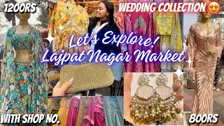 Lajpat Nagar Market Delhi✨ Latest Collection 2023  Ethnic Wear😍 youtube market [upl. by Killy]