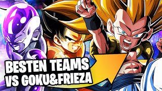 Die BESTEN TEAMS vs Goku amp Frieza in DBZ Dokkan Battle Supreme Battle Spectacle USS Edition [upl. by Yerocaj]