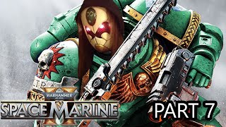 SPACE MARINE 2 PLAYTHORUGH PART 7 FINAL MISSION TEAM UP WITH CALGAR AND DEFEAT IMURAH [upl. by Mihsah]