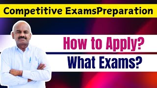 Competitive Exams  Strategy  Preparation  How to Apply for Exam  Part 3  Vairava Palanichamy [upl. by Llenrac]