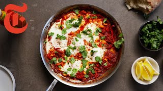 Shakshuka With Feta  NYT Cooking [upl. by Ingaborg627]