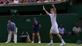 HSBC Play Of The Day  David Goffin [upl. by Fabi]