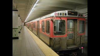 SEPTA  Broad Street Subway Action  Wyoming Station [upl. by Anikehs]